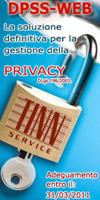 Adeguamento Privacy D.Lgs. 196/03